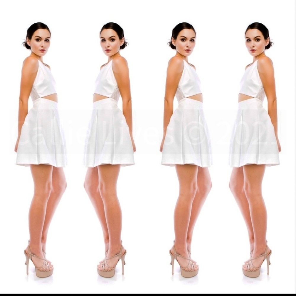 Stasia Peekaboo skater dress - Picture 3 of 6